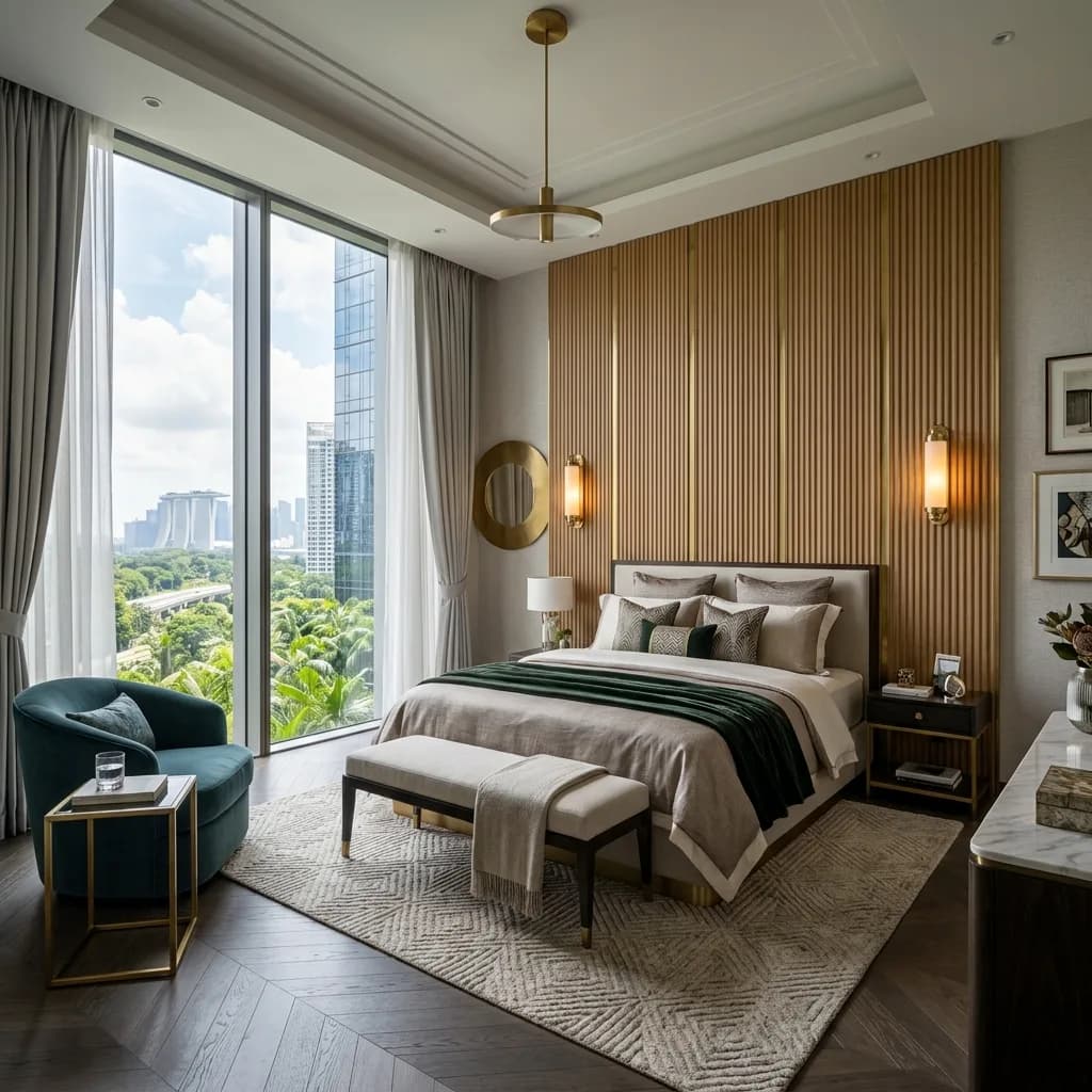 Neo-Deco architectural aesthetic framework layout 2