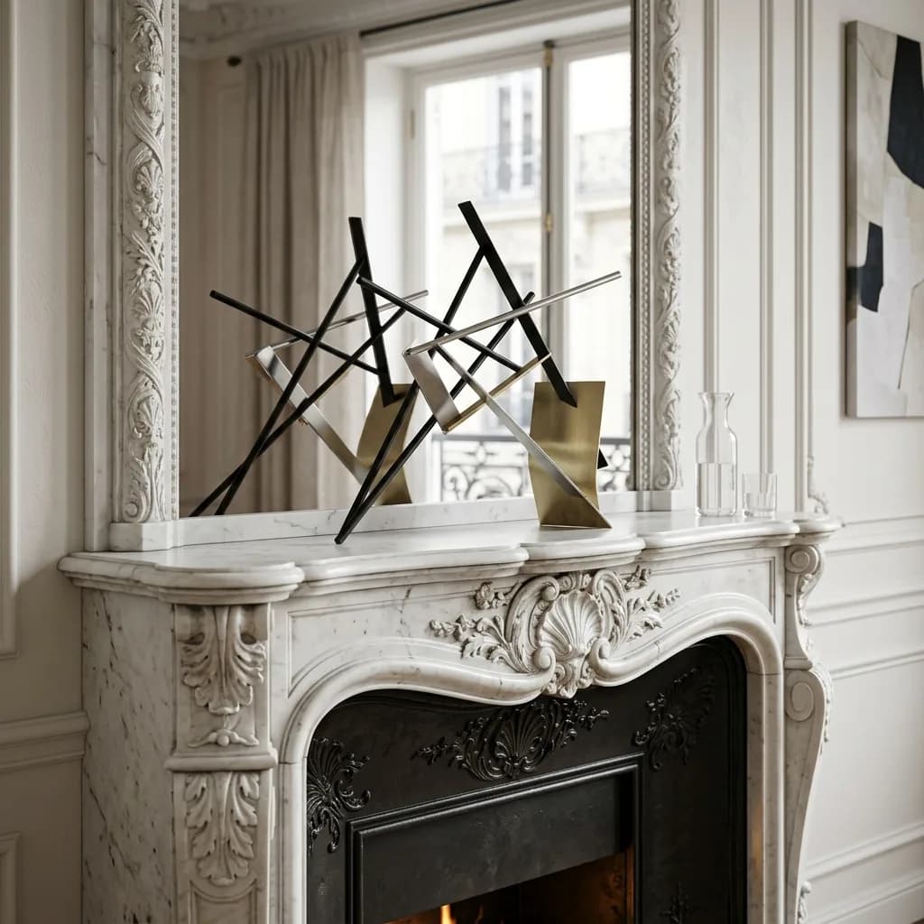 Parisian Modern architectural aesthetic framework layout 5