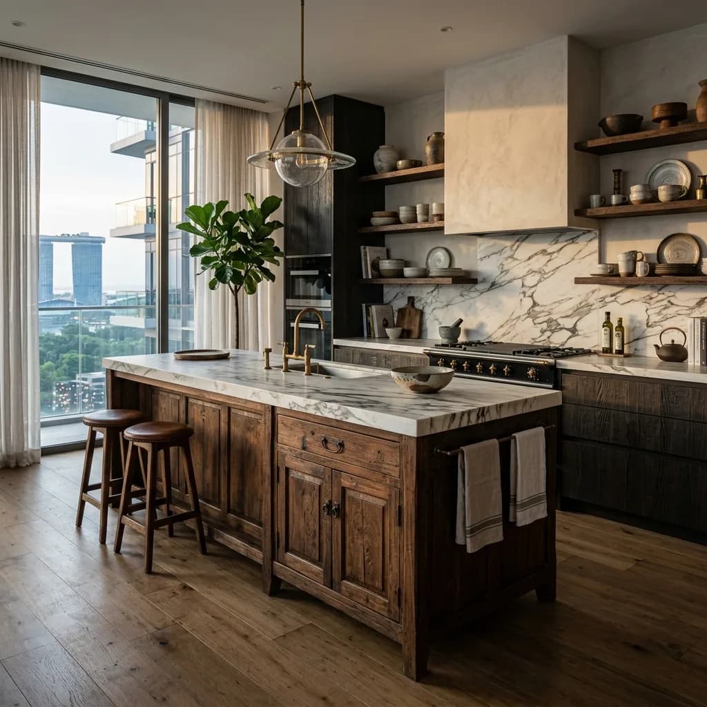 Found Luxury architectural aesthetic framework layout 3